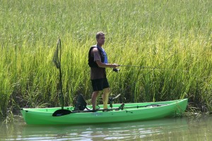 NuCanoe Fishing Kayak Rental is a great stable way to fish in some of those hard to access by boat areas.